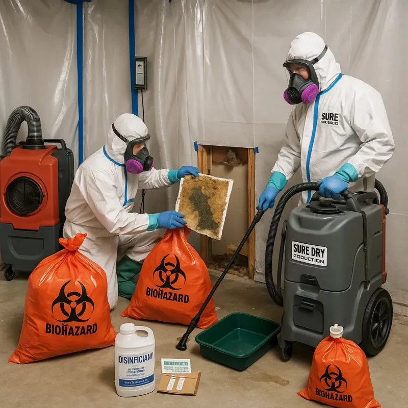 Contaminated Water Handling Protocols process in Du Quoin, IL