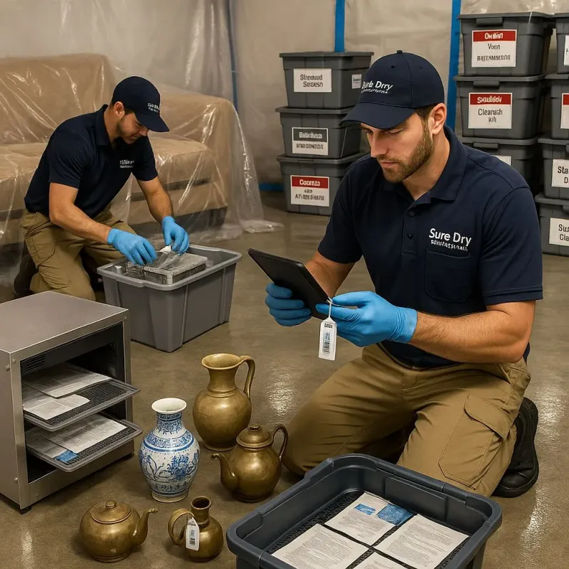 Content Protection and Restoration process in Du Quoin, IL